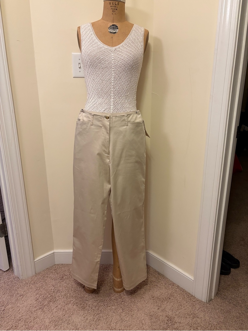 Coldwater Creek Khaki Women's Pants